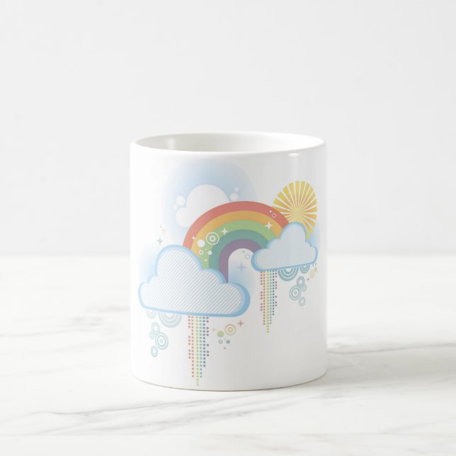 Retro Rainbow Mug (Center)