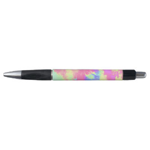 Retro Rainbow Paint Splatter  Pen