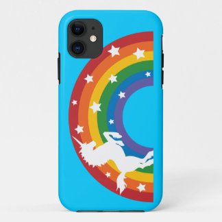 Retro Rainbow Unicorn iPhone 5/5S Case