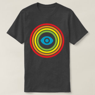 retro rainbow visibility eye T-Shirt