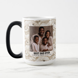 Retro Ranunculus Dad Day Travel Mug