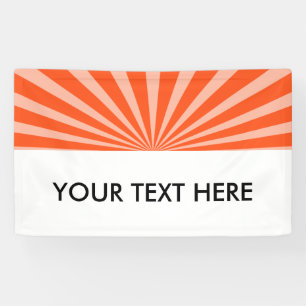 Retro Rays white transparent + your idea Banner