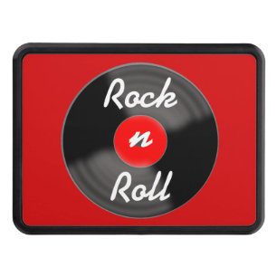 Retro Record Trailer Hitch Cover