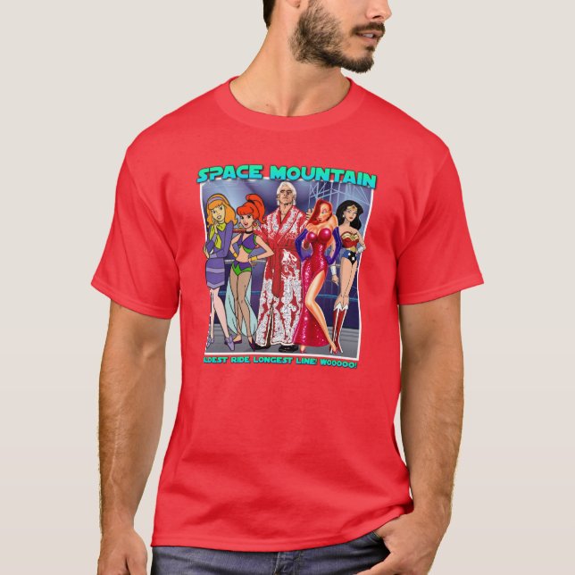 Retro Recreation Space Mountain T-Shirt (Front)