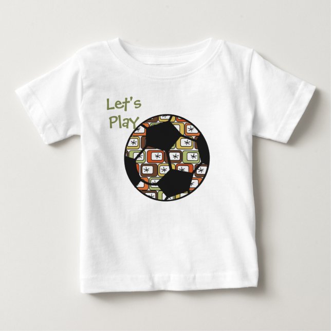 Retro Rectangles with Starbursts T-Shirt (Front)
