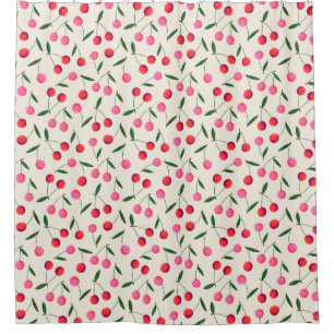 Retro Red and Pink Berry Cherry