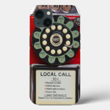 Retro Red Toughie iphone Cover