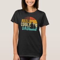 Retro Reel Cool Dad Fishing Dad Joke Fisherman Fat