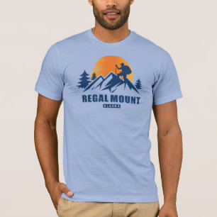Retro Regal Mountain Hike T-Shirt