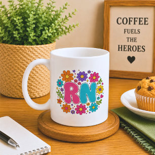 Retro Registered Nurse Coffee Mug