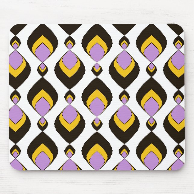Retro, retro ornament mouse pad (Front)