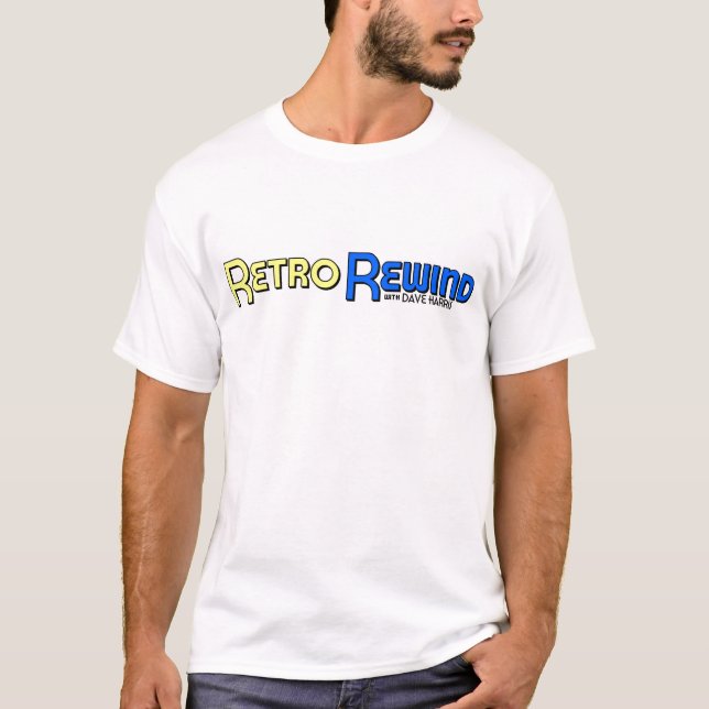 Retro Rewind with Dave Harris DHP back T-Shirt (Front)