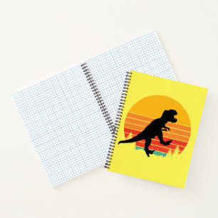 Retro Rex Roars Notebook