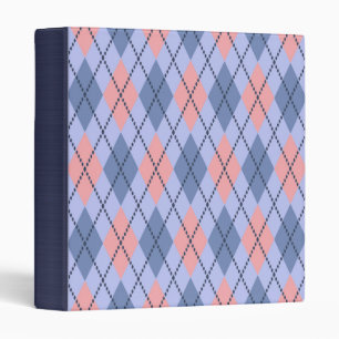 Retro rhombic pattern. binder
