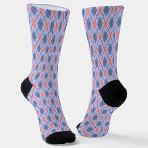 Retro rhombic pattern.  socks