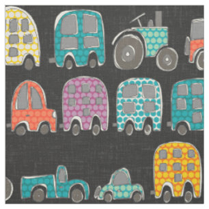 retro rides graphite fabric