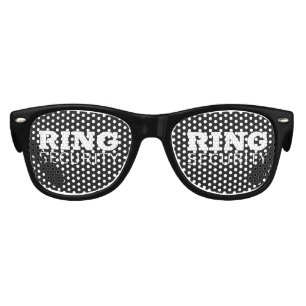 Retro Ring Security Glasses