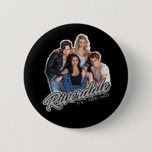 Retro Riverdale Group Graphic 2 Inch Round Button