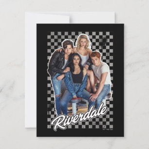 Retro Riverdale Group Graphic Card