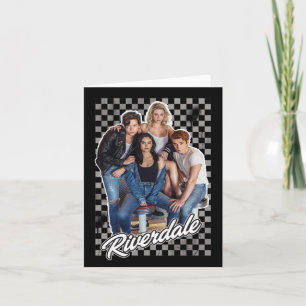 Retro Riverdale Group Graphic Note Card