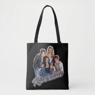 Retro Riverdale Group Graphic Tote Bag