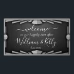 Retro Roaring 20's Art Deco Style Black Elegant Poster<br><div class="desc">Roaring 20's Art Deco Style Black Elegance. Customize with your own text!</div>
