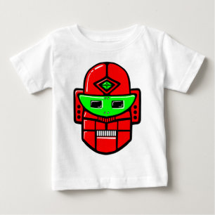 Retro Robot Head - Customized Baby T-Shirt