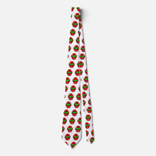 Retro Robot Head Tie