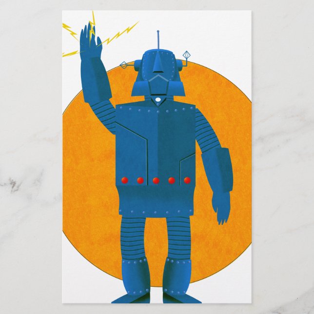 Retro Robot Invasion (Front)