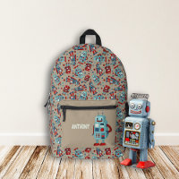 Retro Robots Personalized