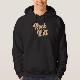 Retro Rock and Roll 2 Hoodie