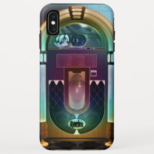 Retro Rock and Roll Jukebox iPhone XS Max Case