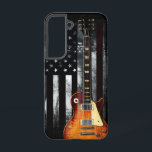 Retro Rock N Roll American Flag Guitar Samsung Galaxy Case<br><div class="desc">Rock your Liberty with Pride!!</div>