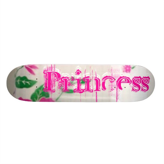 Retro Rock Princess Skateboard