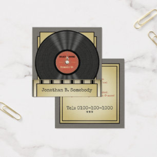 Retro Rock Vinyl Record