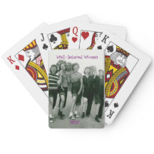 Retro/Rockabilly Women Playing Cards