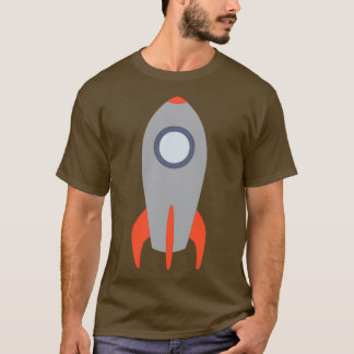 Retro Rocket Ship T-Shirt