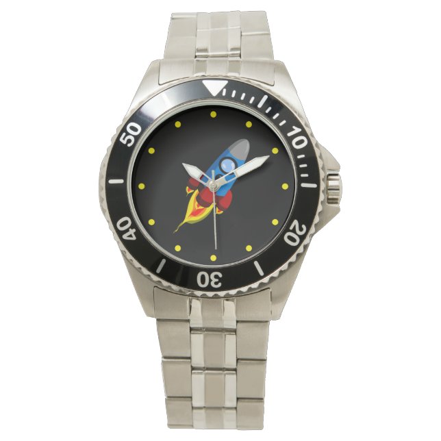 Retro Rocket Watch (Front)