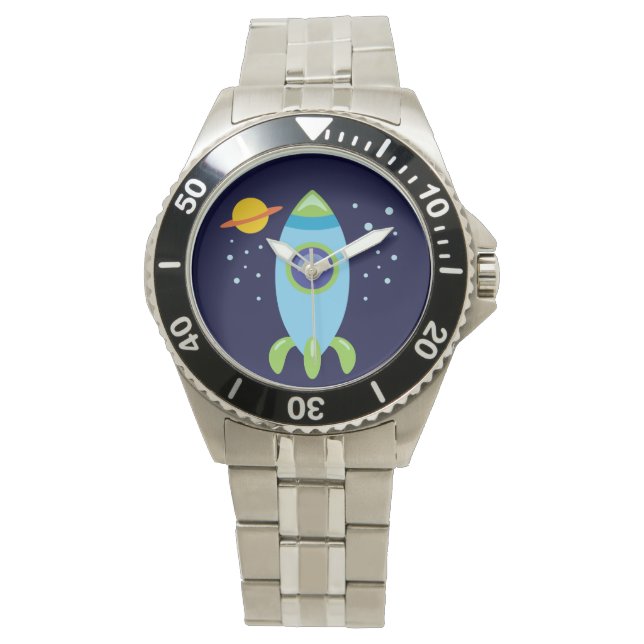 Retro Rocket Watch (Front)