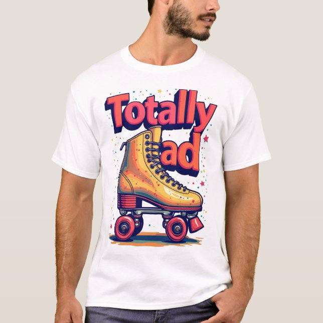 Retro Roller Skate Graphic Tee (Front)