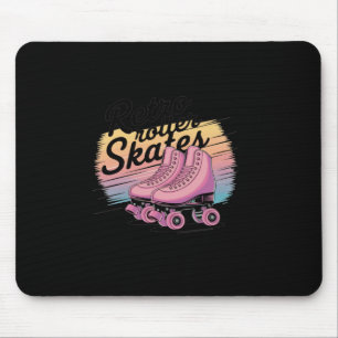 Retro Roller Skates - 80s Vibes Sticker6 Mouse Pad