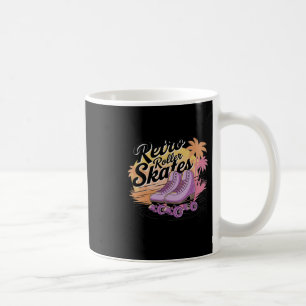 Retro Roller Skates - 80s Vibes Sticker8  Coffee Mug