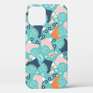 Retro Roller Skates: Vintage Cassette iPhone 12 Case