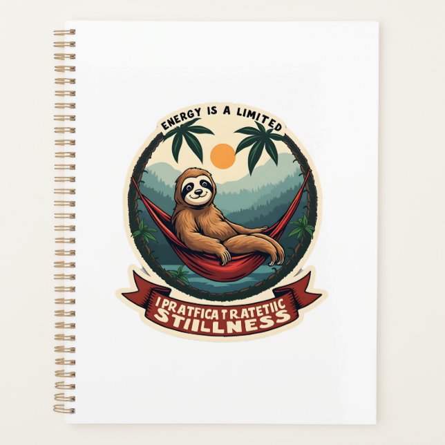 Retro Roller Sloth Vintage Skating Vector Art (Devant)