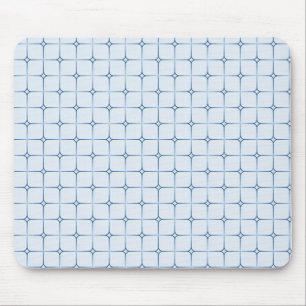 Retro Romance Mousepad, Blue Mouse Pad