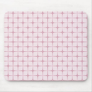 Retro Romance Mousepad, Pink Mouse Pad