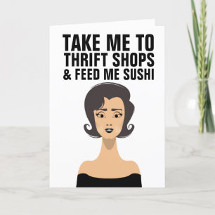 RETRO ROMANCE TACO THRIFT SHOP FUNNING Cartes