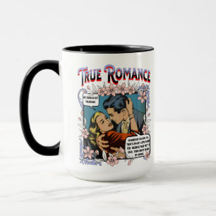 Retro Romance - Vraie Romance - Mug