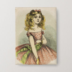 Retro Romantic Valentine's Day Card, 19th century