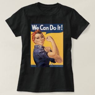 Retro Rosie We Can Do It T-Shirt